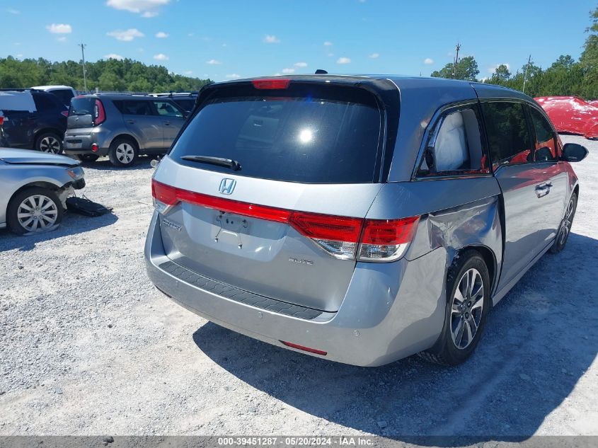 2016 Honda Odyssey Touring/Touring Elite VIN: 5FNRL5H94GB053889 Lot: 39451287