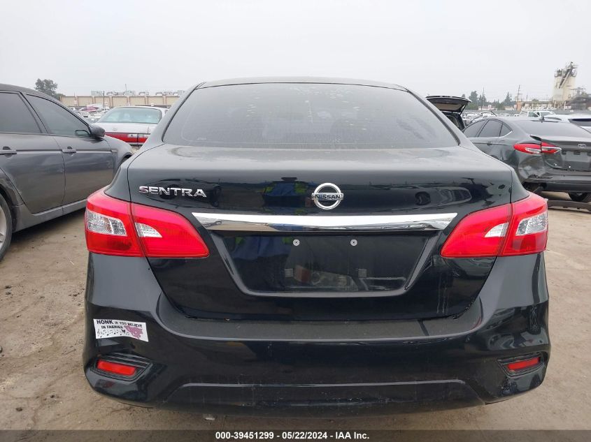 2019 Nissan Sentra S VIN: 3N1AB7AP0KY421862 Lot: 39451299