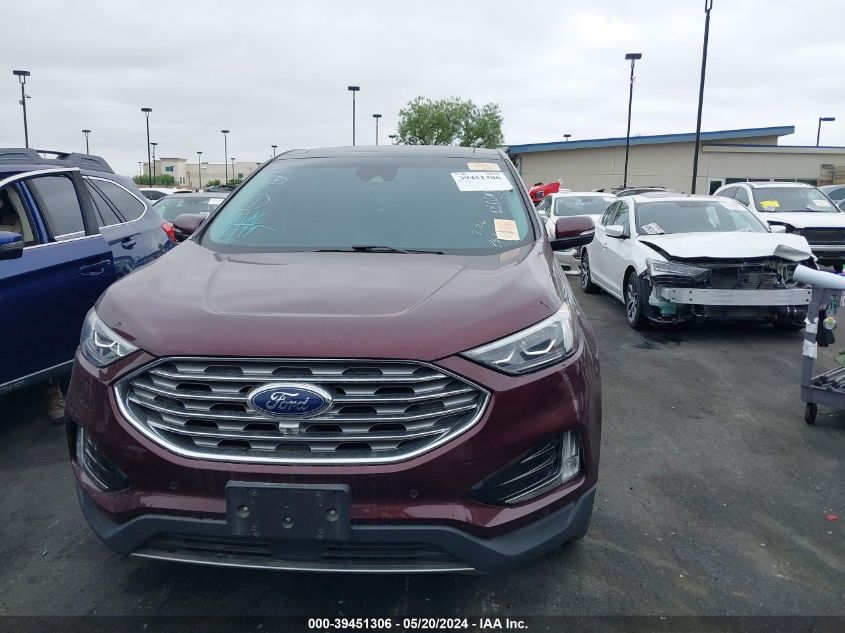 2019 Ford Edge Titanium VIN: 2FMPK3K90KBB37233 Lot: 39451306