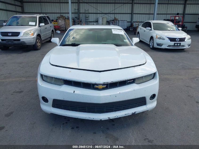 2014 Chevrolet Camaro 2Lt VIN: 2G1FC1E34E9258909 Lot: 39451310