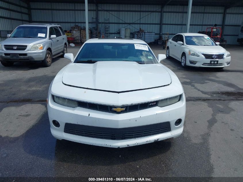 2014 Chevrolet Camaro 2Lt VIN: 2G1FC1E34E9258909 Lot: 39451310