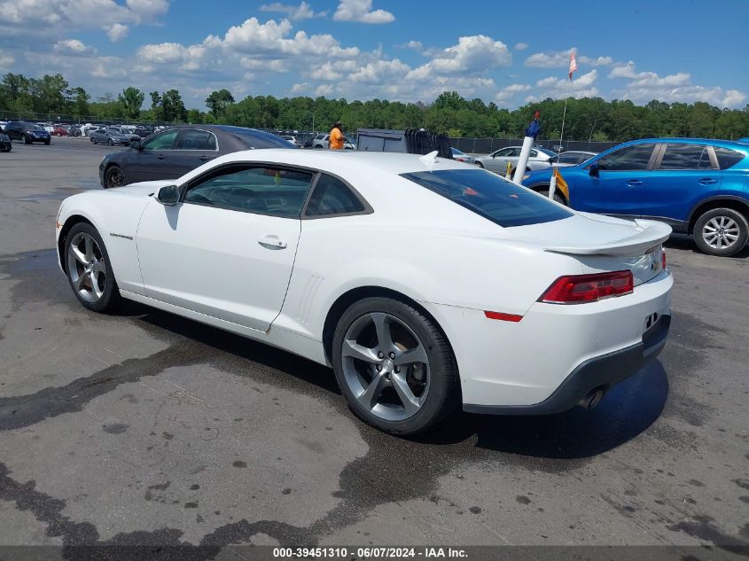 2014 Chevrolet Camaro 2Lt VIN: 2G1FC1E34E9258909 Lot: 39451310