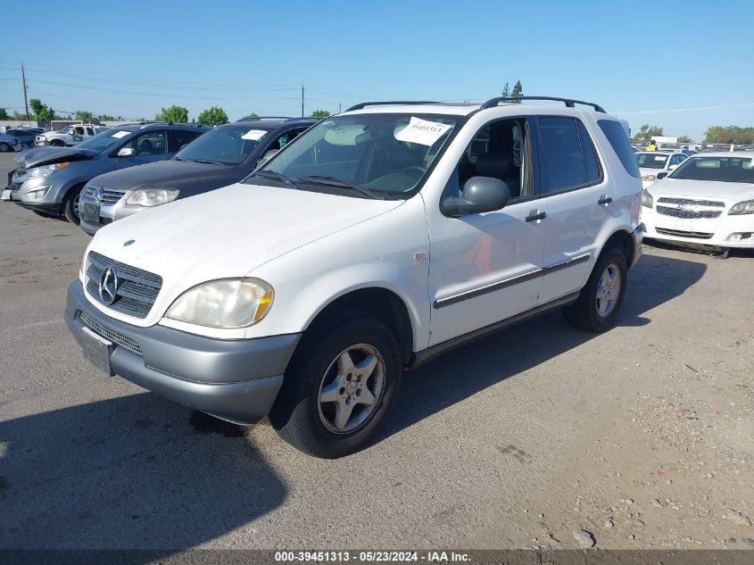 1999 Mercedes-Benz Ml 320 VIN: 4JGAB54EXXA134242 Lot: 39451313