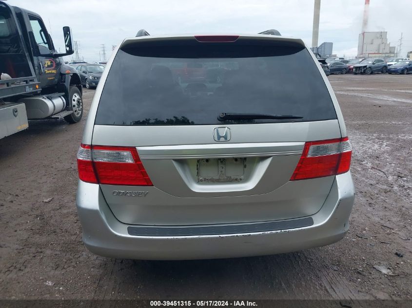 2006 Honda Odyssey Ex-L VIN: 5FNRL38606B090365 Lot: 39451315