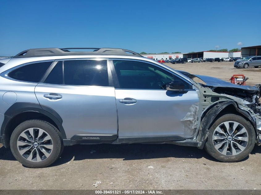 2023 Subaru Outback Limited VIN: 4S4BTANC8P3162083 Lot: 39451321