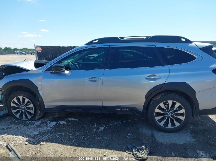 2023 Subaru Outback Limited VIN: 4S4BTANC8P3162083 Lot: 39451321