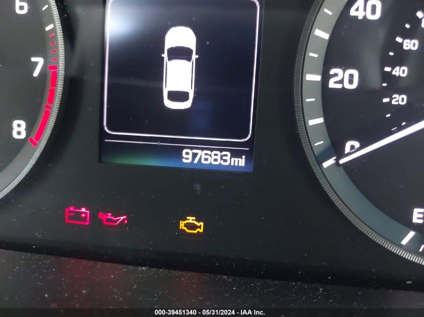 2017 Hyundai Sonata Sport VIN: 5NPE34AF1HH439438 Lot: 39451340