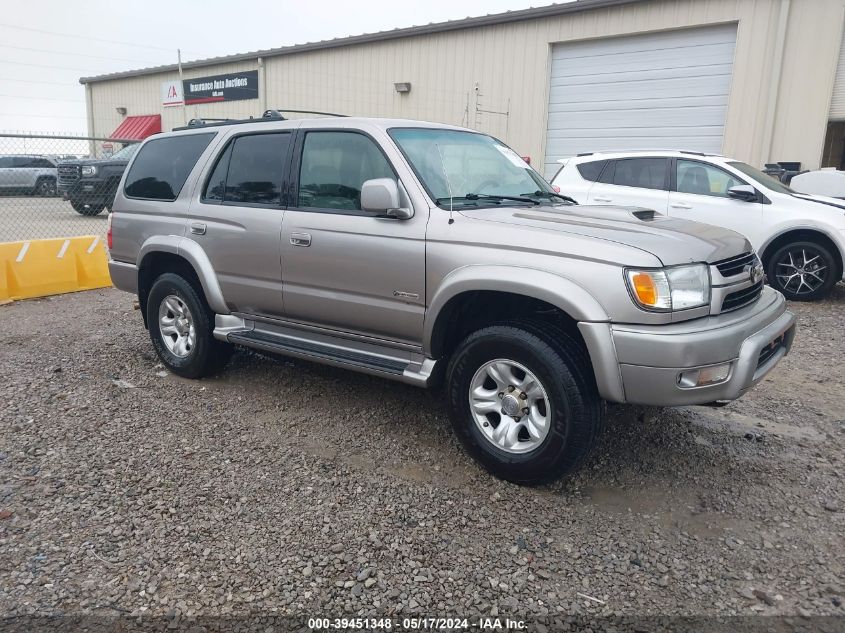 2002 Toyota 4Runner Sr5 V6 VIN: JT3GN86R320248190 Lot: 39451348