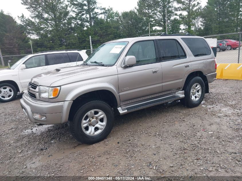 2002 Toyota 4Runner Sr5 V6 VIN: JT3GN86R320248190 Lot: 39451348