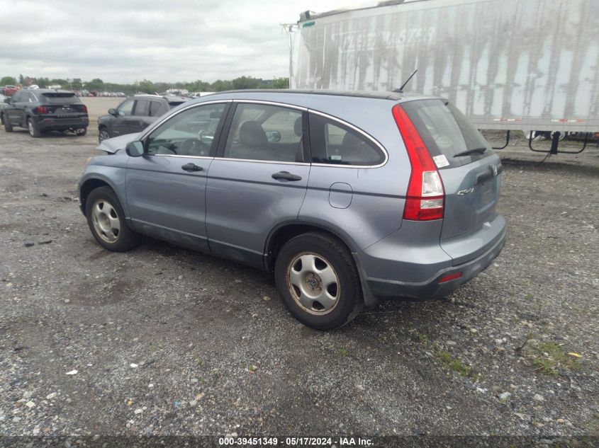 2007 Honda Cr-V Lx VIN: JHLRE48357C053609 Lot: 39451349