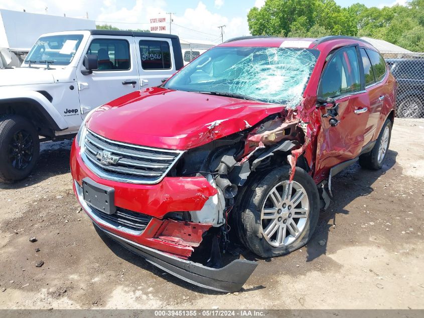 2013 Chevrolet Traverse 1Lt VIN: 1GNKVGKD2DJ268445 Lot: 39451355