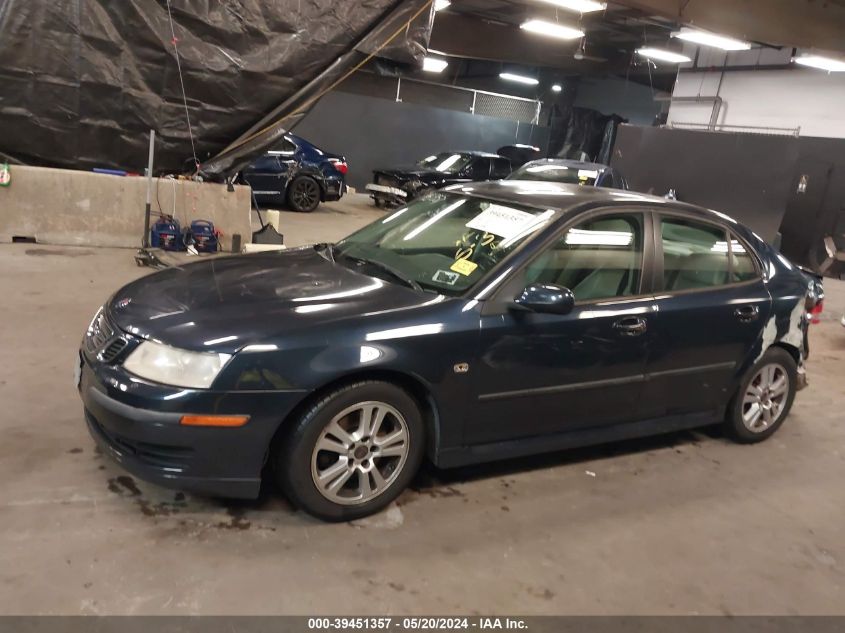 2006 Saab 9-3 2.0T VIN: YS3FD49YX61029631 Lot: 39451357