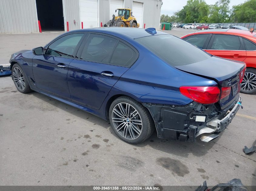 2018 BMW 540I xDrive VIN: WBAJE7C51JWC54658 Lot: 39451358