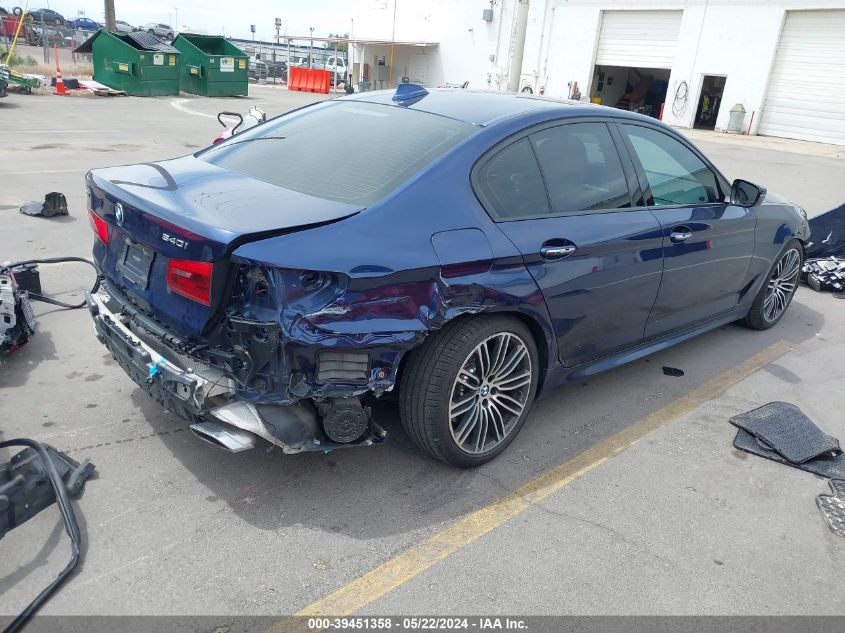 2018 BMW 540I xDrive VIN: WBAJE7C51JWC54658 Lot: 39451358