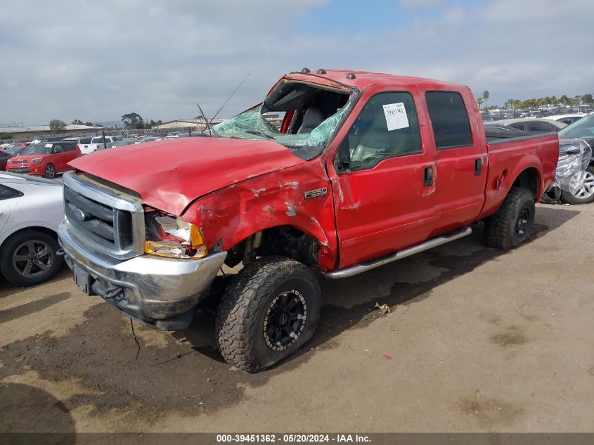 2001 Ford F-250 Lariat/Xl/Xlt VIN: 1FTNW21S61EC81967 Lot: 39451362