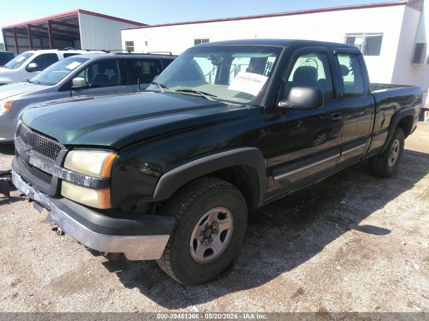 2004 Chevrolet Silverado 1500 Ls VIN: 2GCEK19T141289984 Lot: 39451366