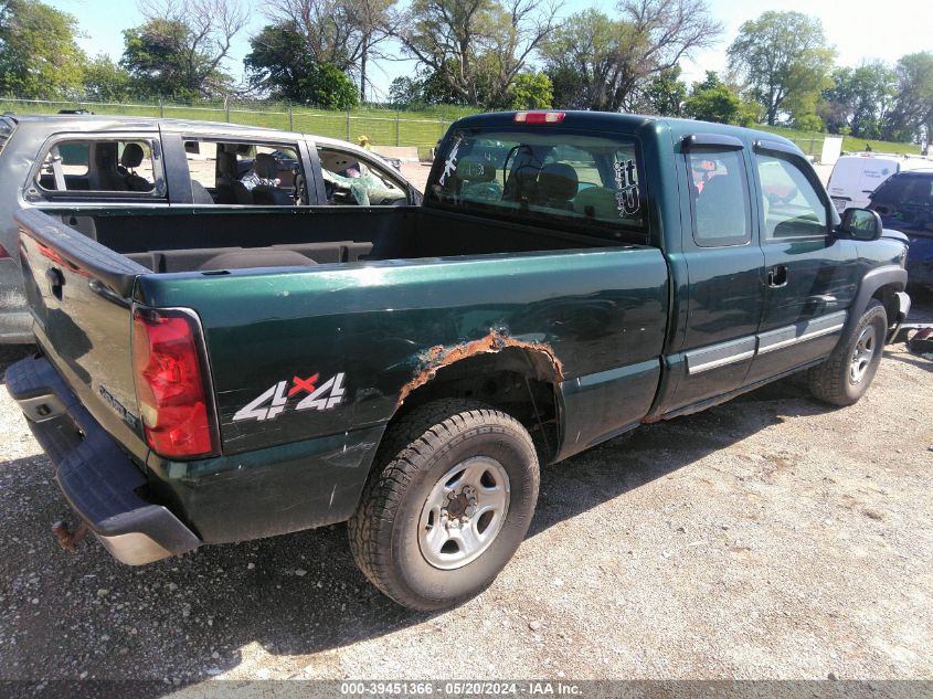 2004 Chevrolet Silverado 1500 Ls VIN: 2GCEK19T141289984 Lot: 39451366