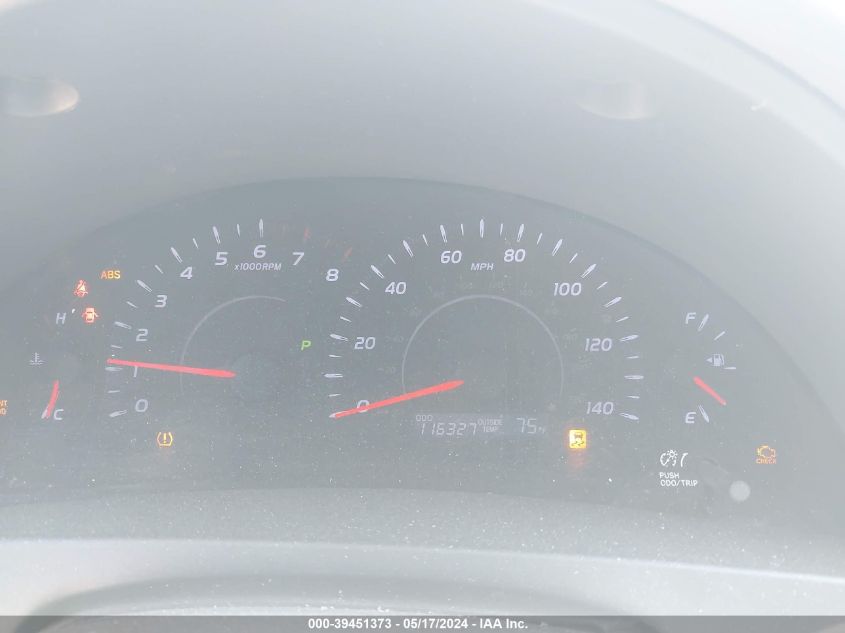 2010 Toyota Camry Le VIN: 4T4BF3EK1AR037363 Lot: 39451373