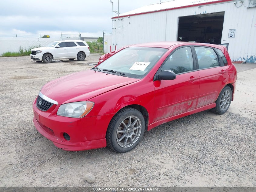 2006 Kia Spectra5 VIN: KNAFE161X65262957 Lot: 39451381