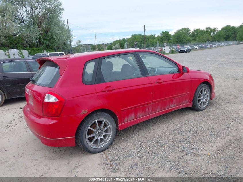 2006 Kia Spectra5 VIN: KNAFE161X65262957 Lot: 39451381