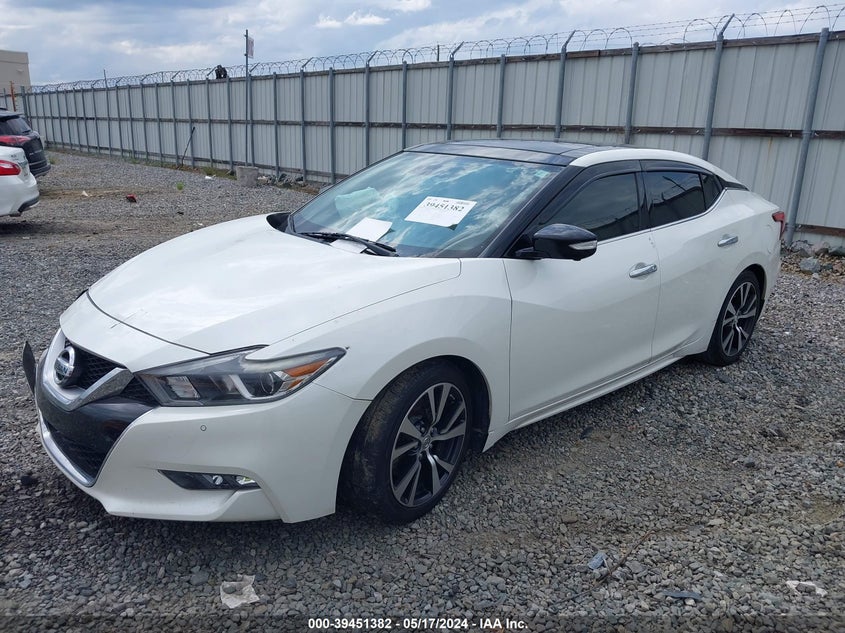 VIN 1N4AA6AP2HC391488 2017 NISSAN MAXIMA 3.5S/SV/SL/SR/PLAT