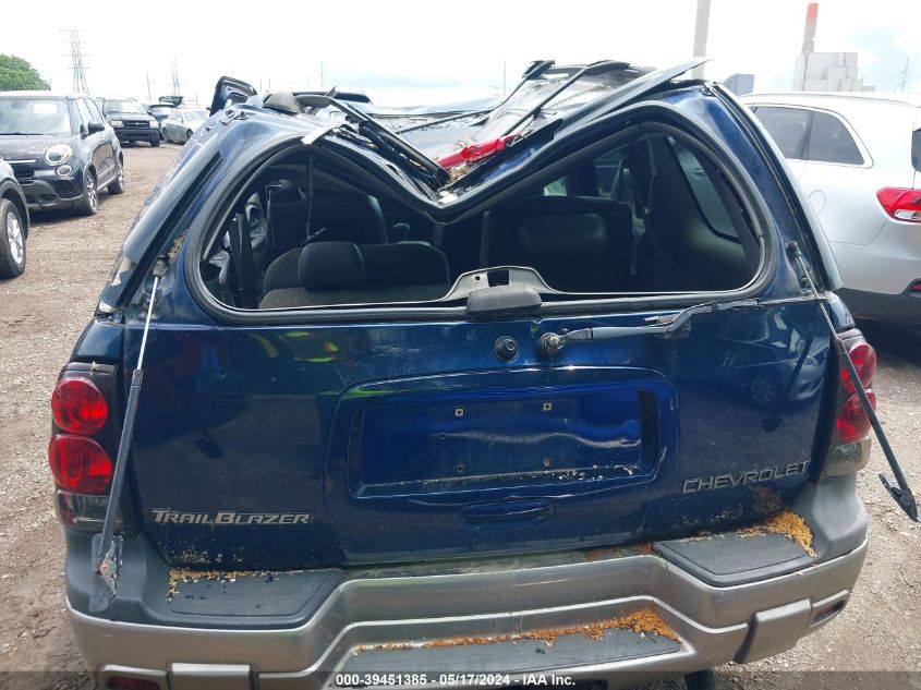 2002 Chevrolet Trailblazer Ltz VIN: 1GNDT13S922291723 Lot: 39451385