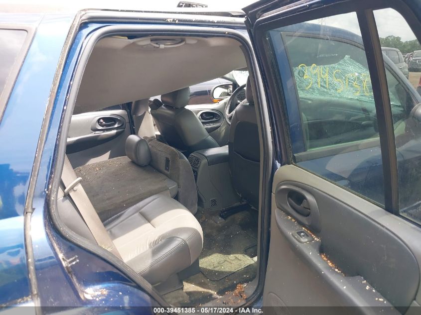 2002 Chevrolet Trailblazer Ltz VIN: 1GNDT13S922291723 Lot: 39451385