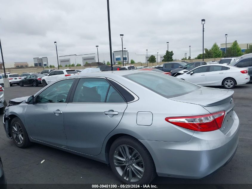 2016 Toyota Camry Se VIN: 4T1BF1FK8GU255970 Lot: 39451390