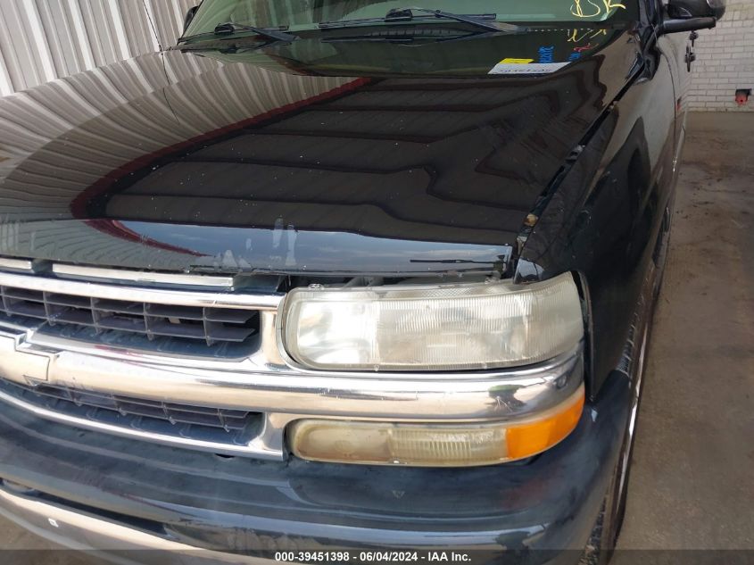 2002 Chevrolet Tahoe Ls VIN: 1GNEC13V72R268544 Lot: 39451398