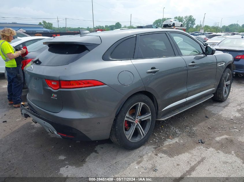 2017 Jaguar F-Pace S VIN: SADCM2BV7HA881585 Lot: 39451408