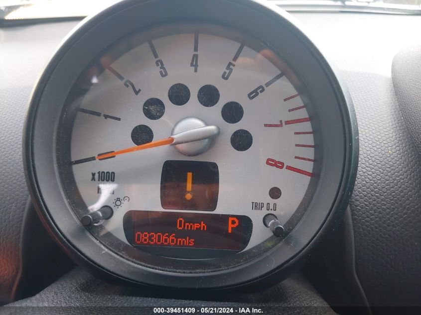 2012 Mini Cooper S Countryman VIN: WMWZC5C5XCWL55971 Lot: 39451409