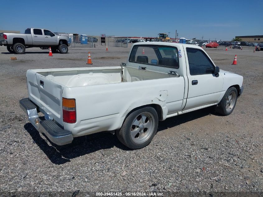 1991 Toyota Pickup 1/2 Ton Short Wheelbase VIN: JT4RN81A0M0076581 Lot: 39451425