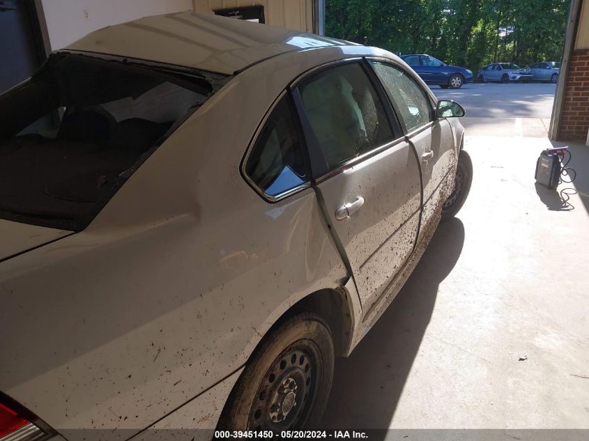 2010 Chevrolet Impala Police VIN: 2G1WD5EM1A1251986 Lot: 39451450