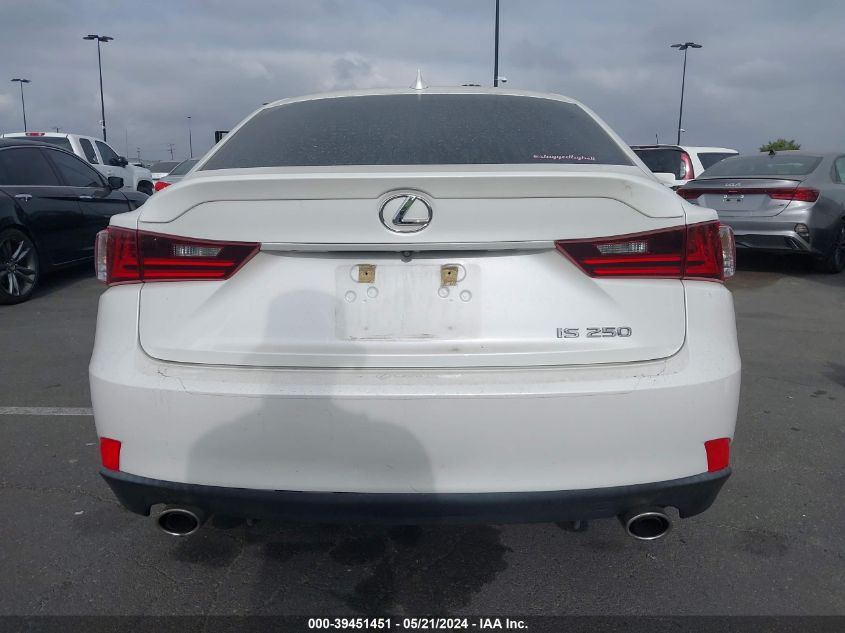 2015 Lexus Is 250 VIN: JTHBF1D28F5078903 Lot: 39451451