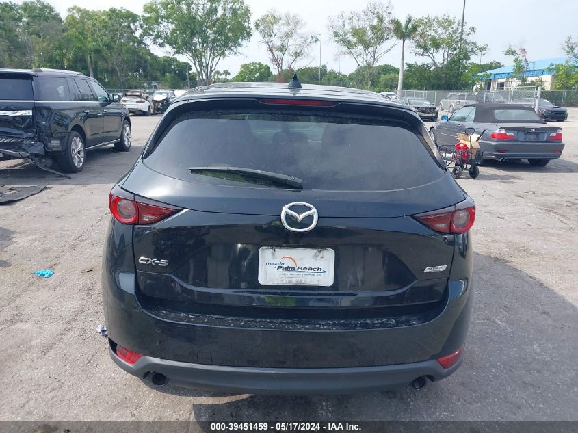 2019 Mazda Cx-5 Touring VIN: JM3KFACM4K0692012 Lot: 39451459