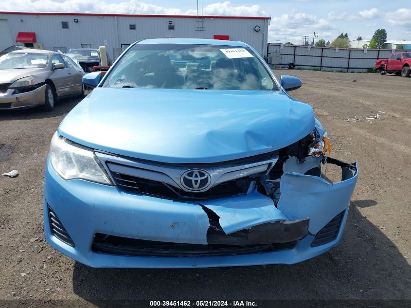 2012 Toyota Camry Le VIN: 4T1BF1FK0CU594314 Lot: 39451462