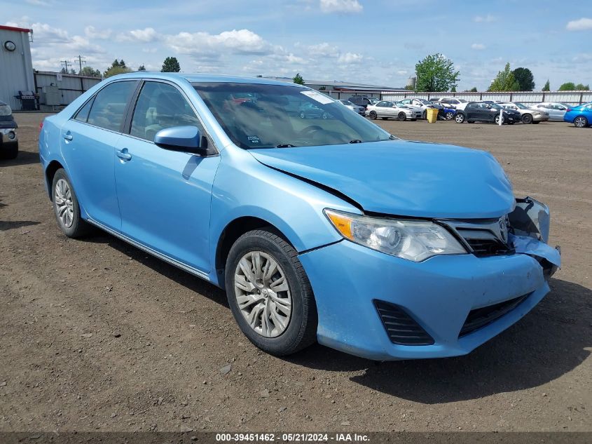 2012 Toyota Camry Le VIN: 4T1BF1FK0CU594314 Lot: 39451462