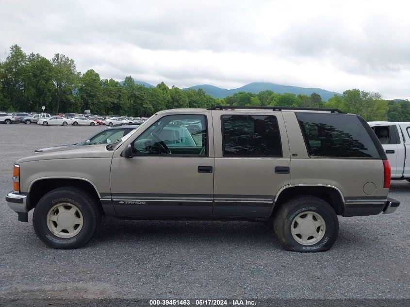 1999 Chevrolet Tahoe Ls VIN: 1GNEK13RXXJ521528 Lot: 39451463