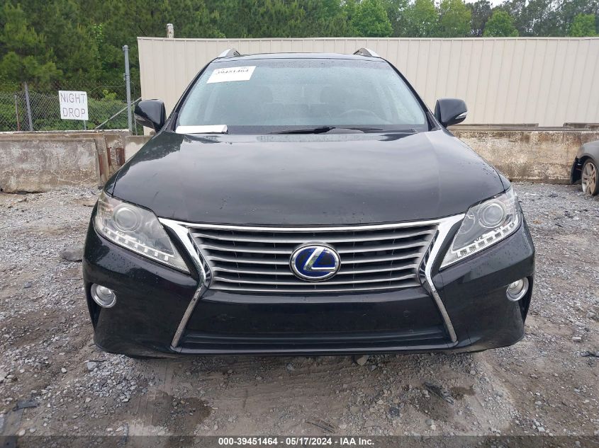 2013 Lexus Rx 450H VIN: JTJBC1BA0D2440500 Lot: 39451464