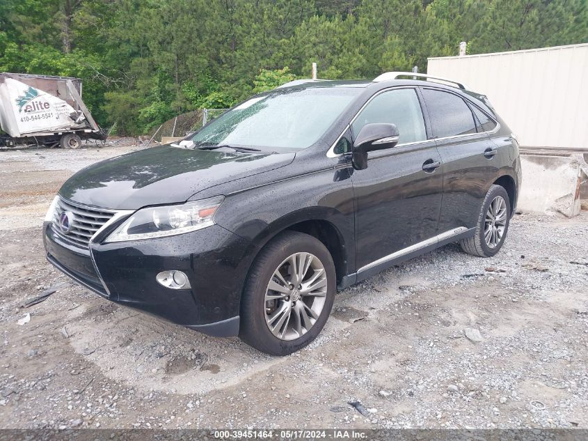 2013 Lexus Rx 450H VIN: JTJBC1BA0D2440500 Lot: 39451464