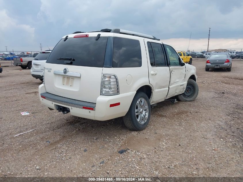 2008 Mercury Mountaineer Premier VIN: 4M2EU38E48UJ01312 Lot: 39451465