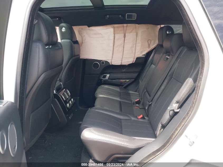 2014 Land Rover Range Rover 3.0L V6 Supercharged Hse VIN: SALGS2WF3EA192931 Lot: 39451466