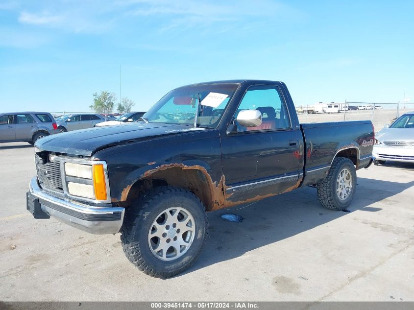 1993 GMC Sierra K1500 VIN: 1GTEK14K1PZ518013 Lot: 39451474