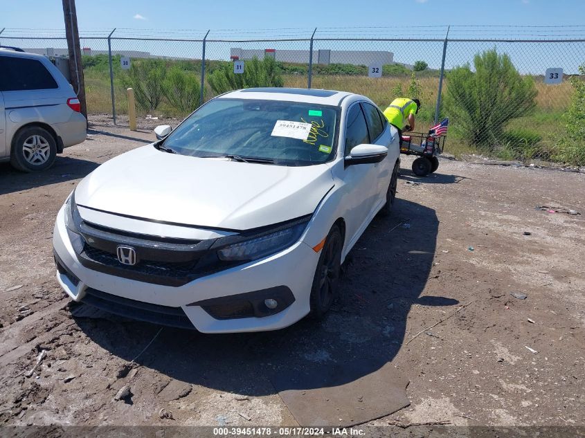 2016 Honda Civic Touring VIN: 19XFC1F93GE036585 Lot: 39451478