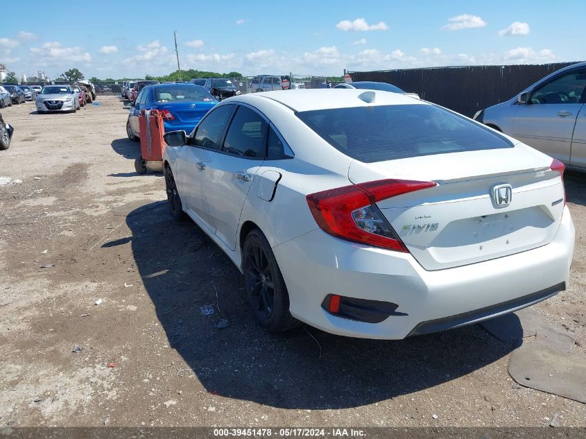 2016 Honda Civic Touring VIN: 19XFC1F93GE036585 Lot: 39451478