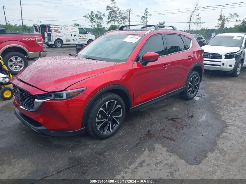 2022 Mazda Cx-5 2.5 S Premium Plus VIN: JM3KFBEMXN0608363 Lot: 39451480