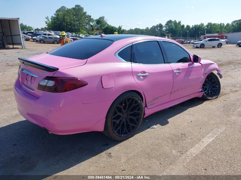2011 Infiniti M37 X VIN: JN1BY1AR3BM376744 Lot: 39451484