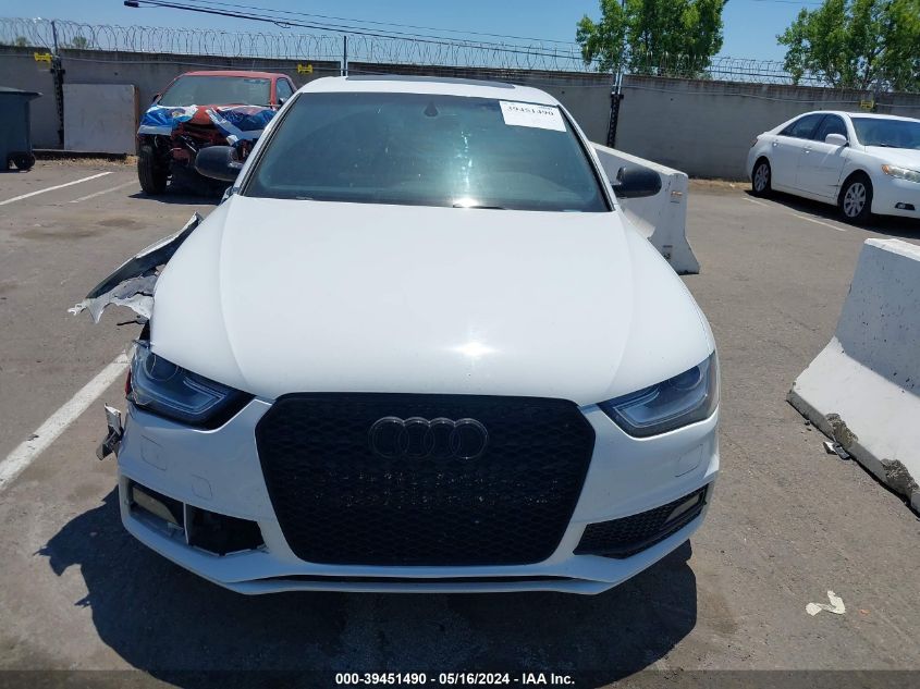 2014 Audi S4 3.0T Premium Plus VIN: WAUBGAFL4EA040043 Lot: 39451490