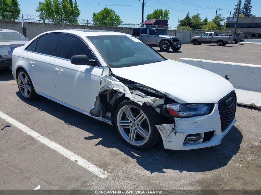 2014 Audi S4 3.0T Premium Plus VIN: WAUBGAFL4EA040043 Lot: 39451490