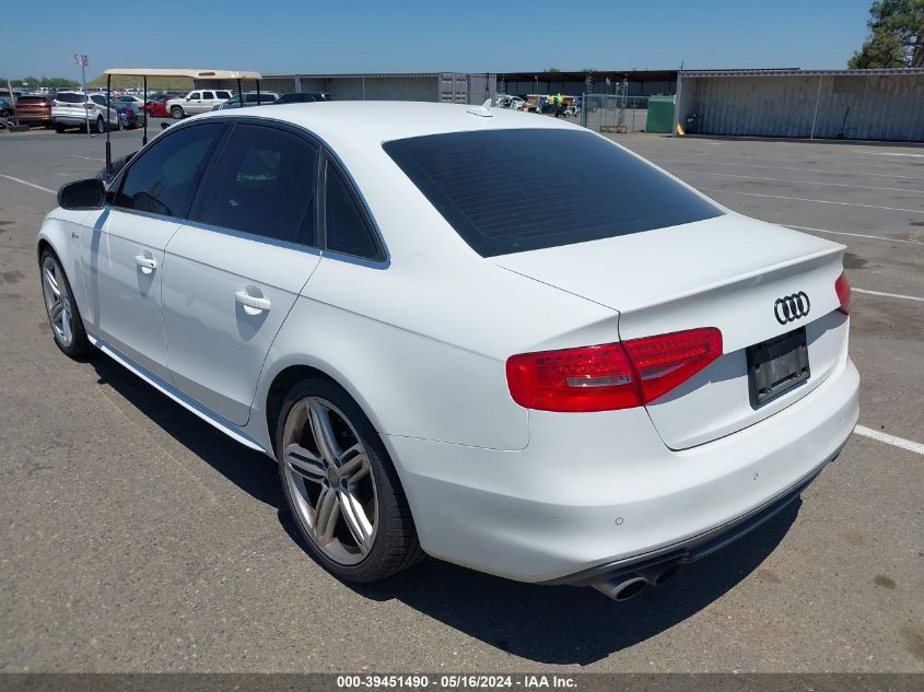 2014 Audi S4 3.0T Premium Plus VIN: WAUBGAFL4EA040043 Lot: 39451490